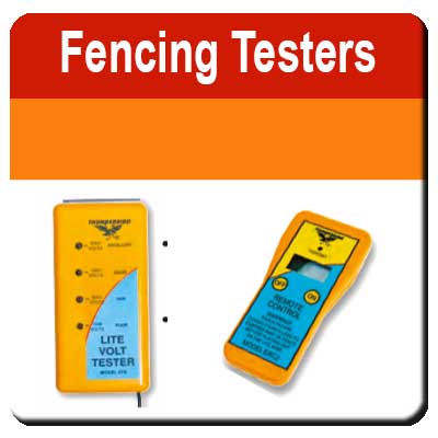 electric fence testers
