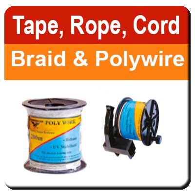 Tape, Rope, Cord Braid & Polywire
